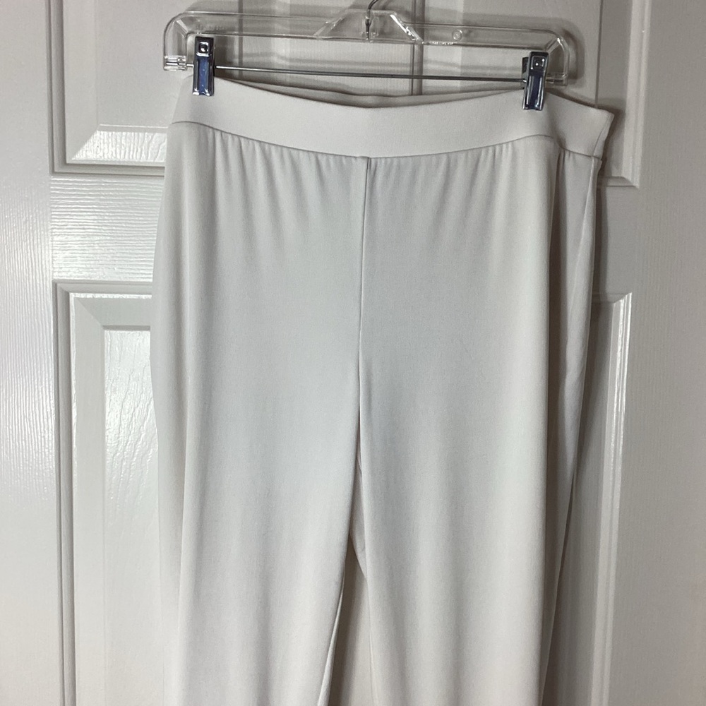 Chico's Easywear White Sweat pants Sz 3 - Picture 6 of 14